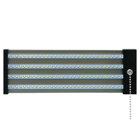Növénynevelő LED lámpa teljes spektrumú, négysoros, 30 cm