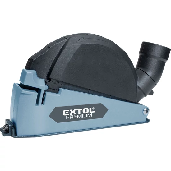 Extol Premium univerzális porelszívó adapter (feltét) sarokcsiszolóhoz 115/125mm , vágáshoz (8807026)