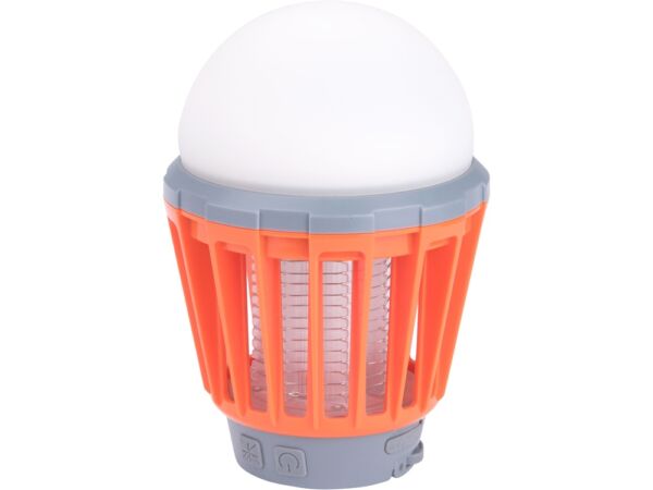 Elektromos szúnyogriasztó (UV) 25m², LED kemping lámpa (180 lm) (43131)